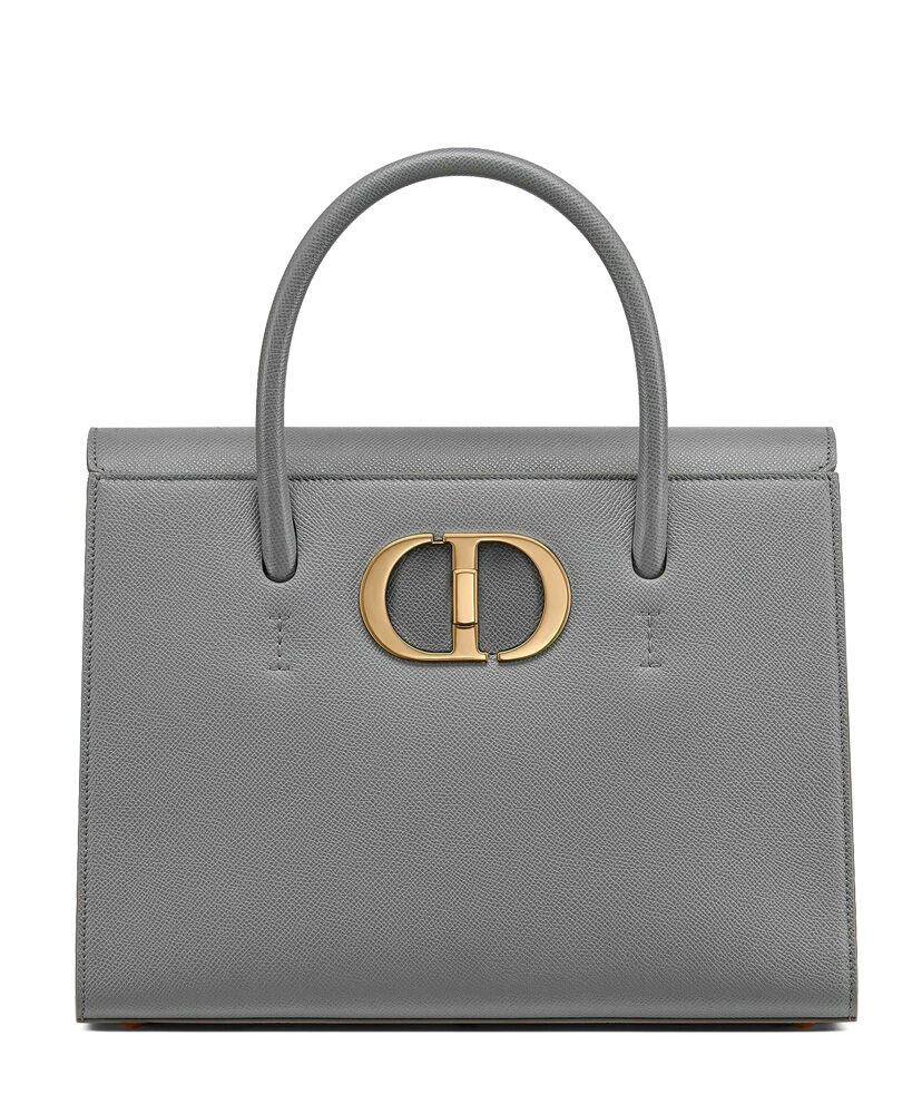 Christian Dior Large St Honore Tote Grey